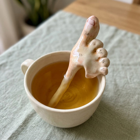 Handmade Foot Straw